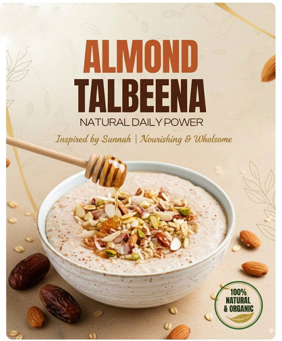 Almond Talbeena The Sunnah 100% Organics (500 grams)