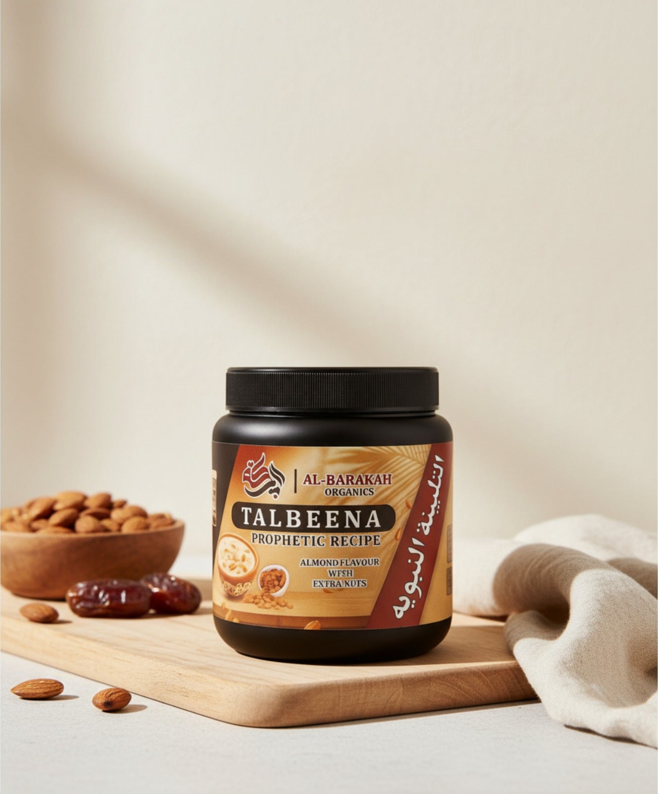 Almond Talbeena The Sunnah  100% Organics (500 grams)