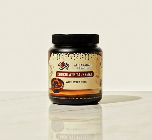 Chocolate Talbeena with Extra Nuts – Healthy & Delicious
