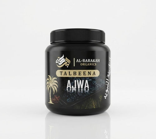 Ajwa Talbeena  and Almond Talbeena