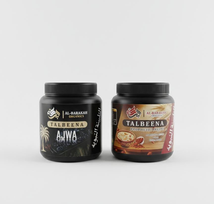 Deal 2 Ajwa Talbeena  and Almond Talbeena
