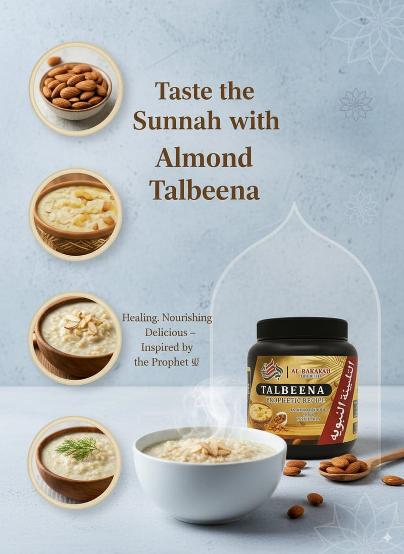 Almond Talbeena With Extra Nuts (500 Grams) - Al-BArakah Organics