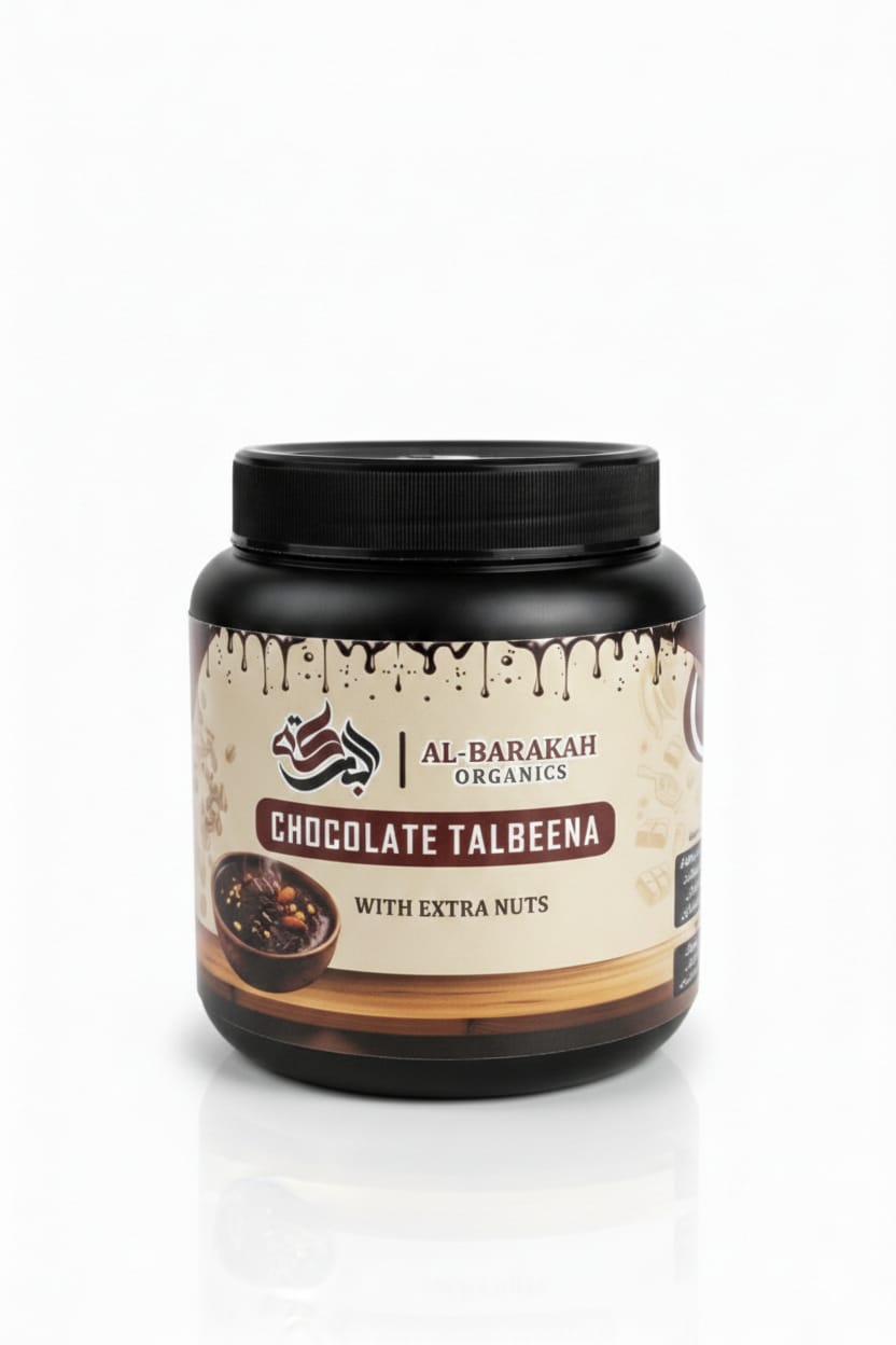 Chocolate Talbeena with Extra Nuts – Healthy & Delicious